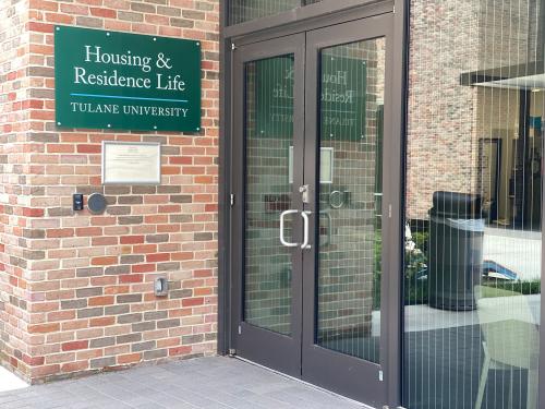 Housing & Residence Life office Housing & Residence Life office entrance