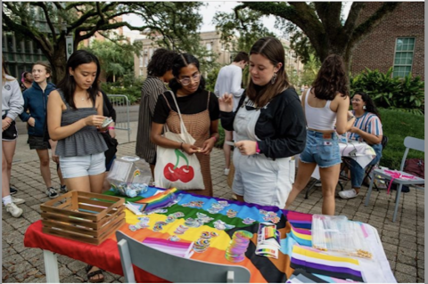 Students at a Kaleidoscope event
