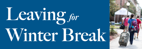 leaving for winter break