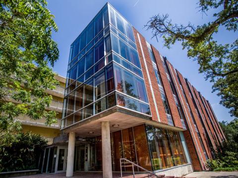 Exterior view of residence hall