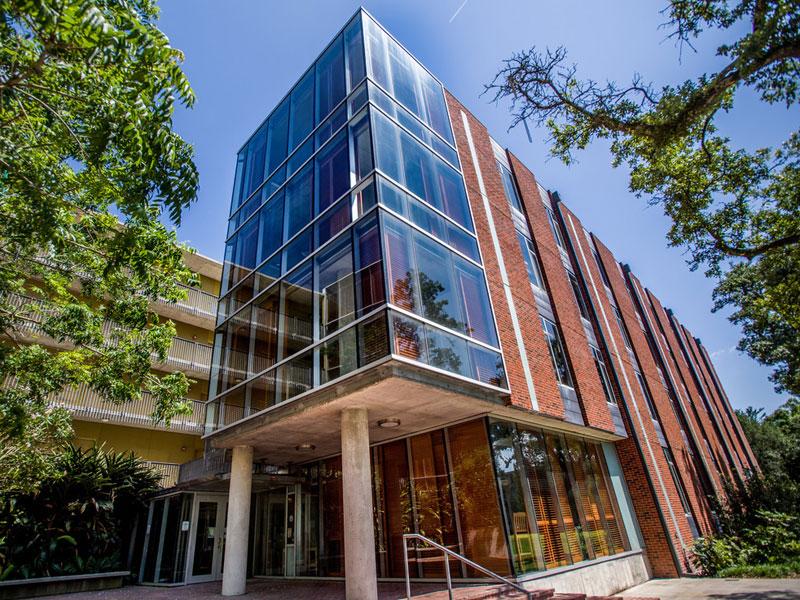 Exterior view of residence hall