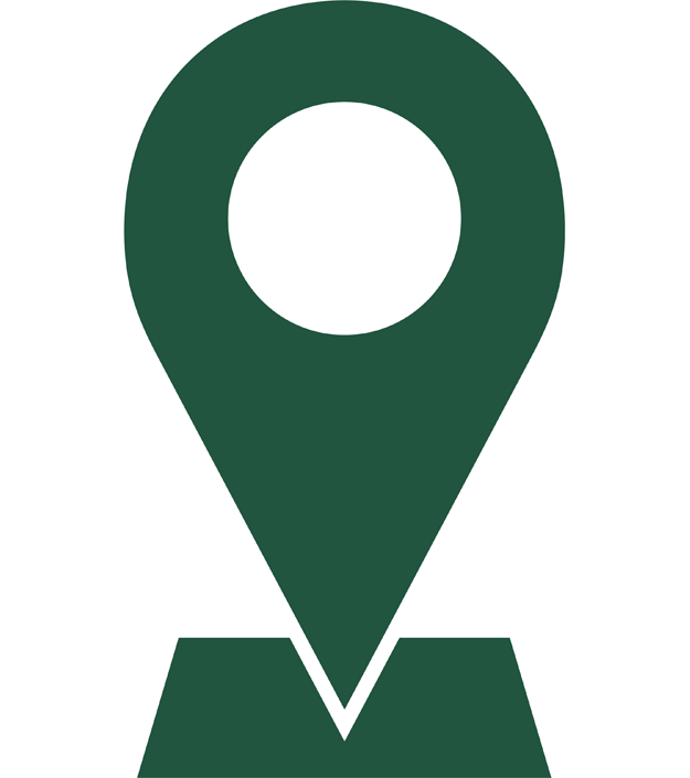 green Map pin graphic